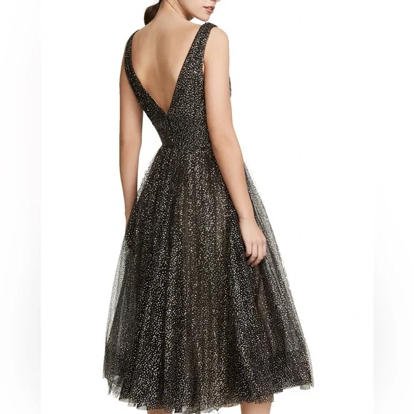 slim fit dress slacks Confetti Gloss Off-Shoulder Gown  Cream